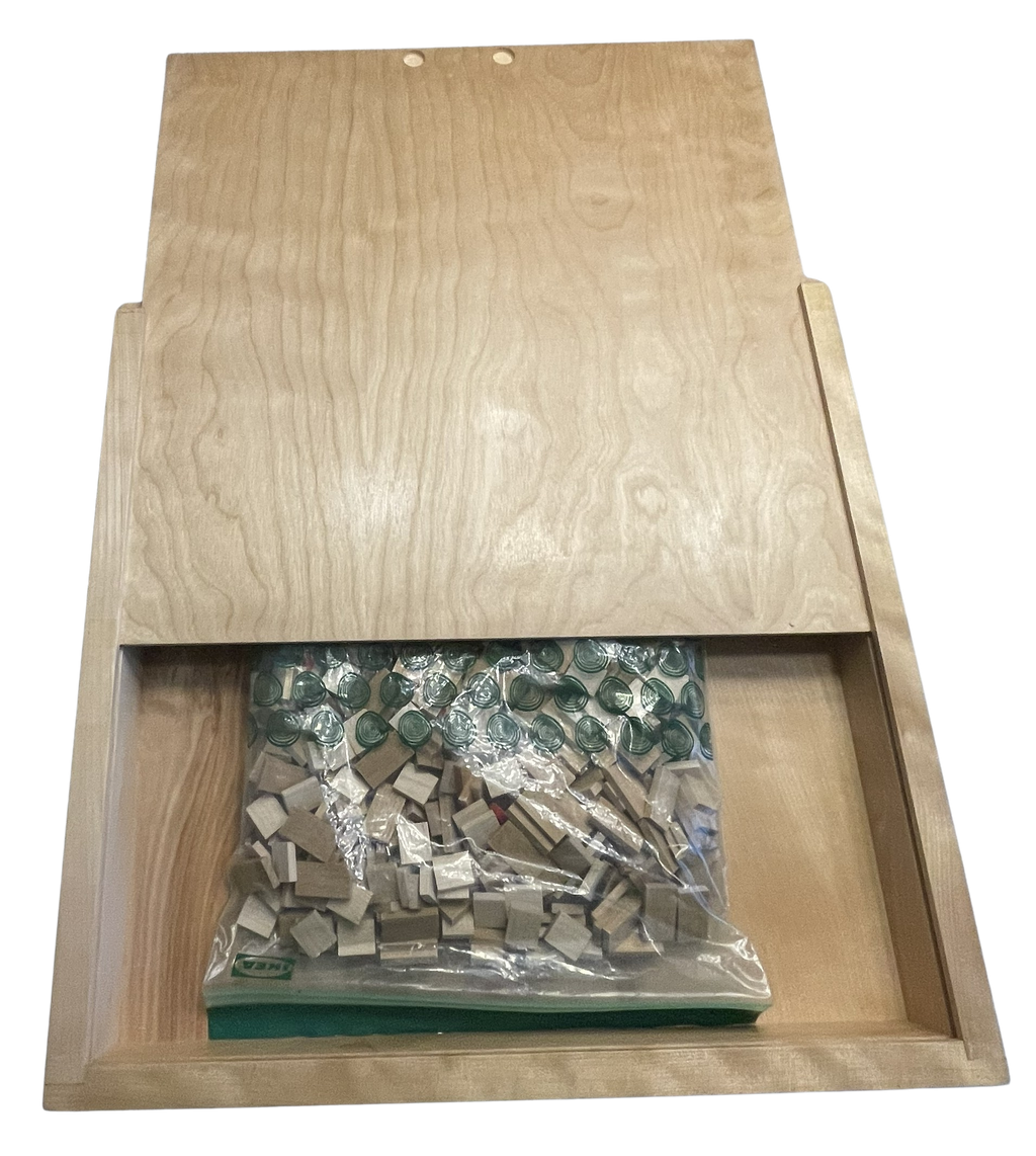 ÉCHEC O CUBE  JEU EN BOIS TAPLEAU 9X9